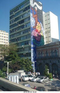 100 a0e. Rio de Janeiro tour - mural