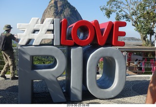 143 a0e. - Rio de Janeiro tour - Sugarloaf Mountain * - I LOVE RIO
