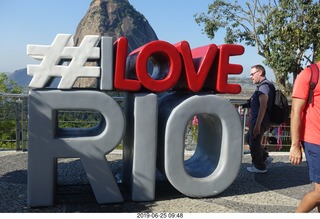 144 a0e. - Rio de Janeiro tour - Sugarloaf Mountain * - I LOVE RIO