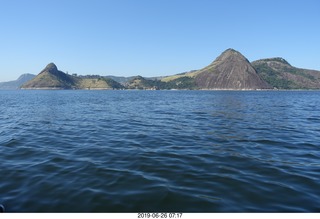 136 a0e. Rio de Janeiro - Gaunabara Bay boat ride tour