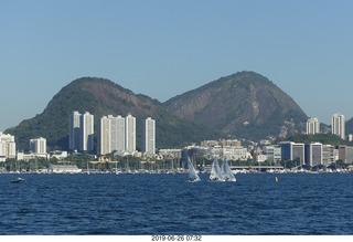 161 a0e. Rio de Janeiro - Gaunabara Bay boat ride tour