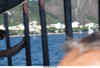 165 a0e. Rio de Janeiro - Gaunabara Bay boat ride tour