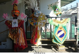 203 a0e. Rio de Janeiro - city tour - carnival costumes