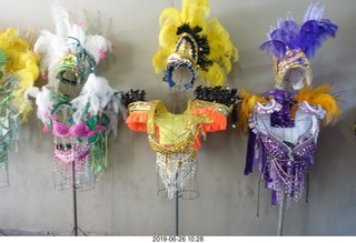 208 a0e. Rio de Janeiro - city tour - carnival costumes