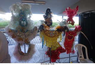 209 a0e. Rio de Janeiro - city tour - carnival costumes