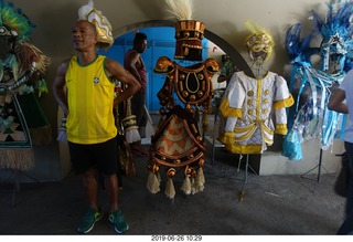 211 a0e. Rio de Janeiro - city tour - carnival costumes