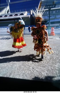 217 a0e. Rio de Janeiro - city tour - carnival costumes + Adam