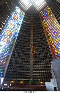 247 a0e. Rio de Janeiro - city tour - Rio de Janeiro Cathedral