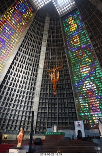 249 a0e. Rio de Janeiro - city tour - Rio de Janeiro Cathedral