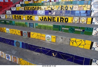 Rio de Janeiro - city tour Lapa Steps (Selarn's Staircase)