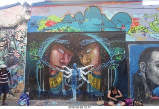 Rio de Janeiro - city tour - street mural