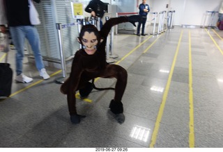 34 a0e. airline flights from Rio de Janeiro to Iguazu - cool actors in costumes