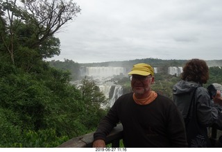 140 a0e. Iguazu Falls + Adam