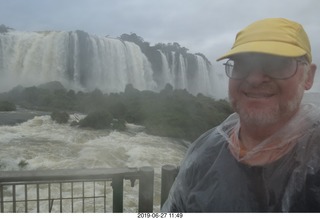 190 a0e. Iguazu Falls + Adam