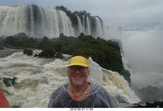 199 a0e. Iguazu Falls + Adam