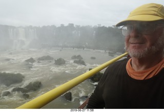 222 a0e. Iguazu Falls + Adam