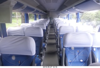 Iguazu Falls - empty coach (bus)