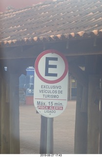 246 a0e. Iguazu Falls - E=parking permitted