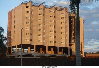 iguazu falls hotel - building across the street