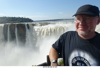 121 a0e. Iguazu Falls - Devil's Throat + adam