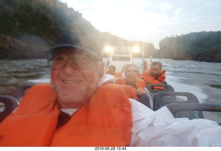 414 a0e. Iguazu Falls Macuco Boat Safari + Adam