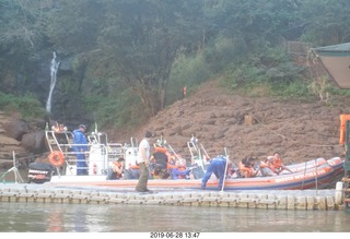Iguazu Falls Macuco Boat Safari end