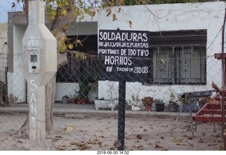 Argentina - San Juan walk - sign