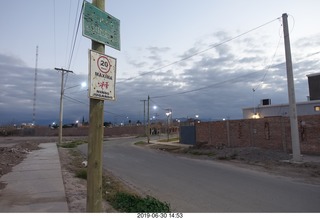 Argentina - San Juan walk - signs