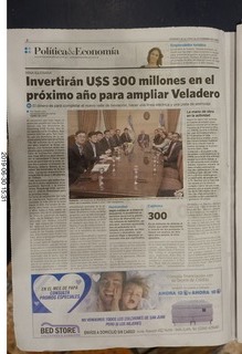 116 a0e. Argentina - San Juan - eclipse newspaper
