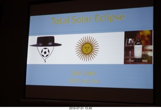 Argentina - San Juan - total eclipse brochure