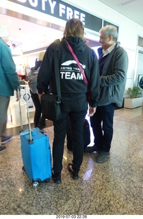 Argentina - San Juan Airport - Astro Trails Team jacket