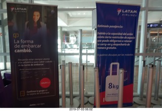Argentina - San Juan Airport signs