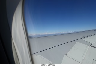 14 a0f. Argentina - flight San Juan to Santiago across the Andes - aerial