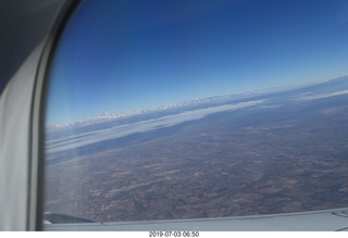16 a0f. Argentina - flight San Juan to Santiago across the Andes - aerial
