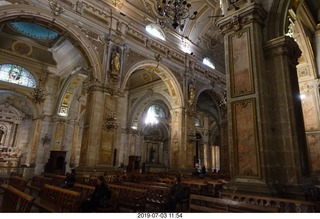 133 a0f. Chile - Santiago tour - Cathedral