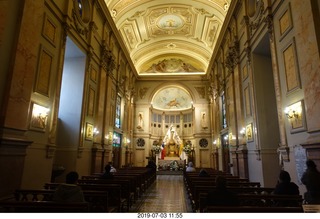 136 a0f. Chile - Santiago tour - Cathedral