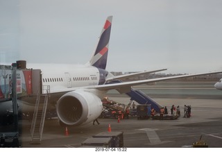 flight to Lima - Boeing 787