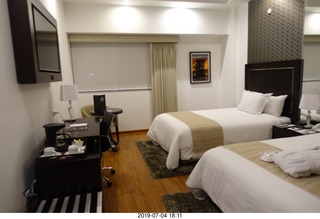 Peru - Lima - Jose Antonio Hotel room
