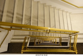 1 a0f. Peru - Lima - hotel stairs
