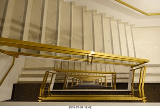 2 a0f. Peru - Lima - hotel stairs