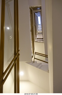 104 a0f. Peru - Lima hotel - stairs