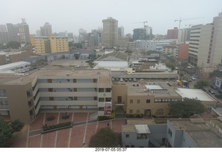 106 a0f. Peru - Lima hotel vew
