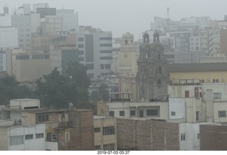 Peru - Lima hotel view