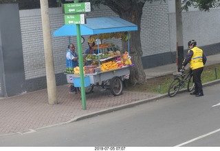 113 a0f. Peru - Lima tour  - food vendor