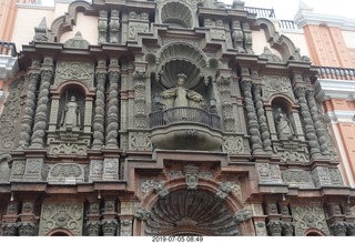 240 a0f. Peru - Lima tour - beautiful church