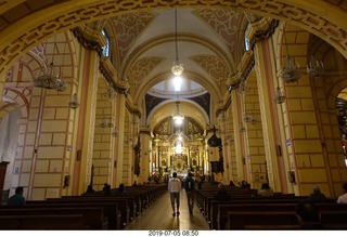 244 a0f. Peru - Lima tour - beautiful church
