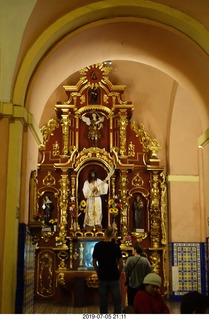245 a0f. Peru - Lima tour - beautiful church