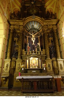 246 a0f. Peru - Lima tour - beautiful church