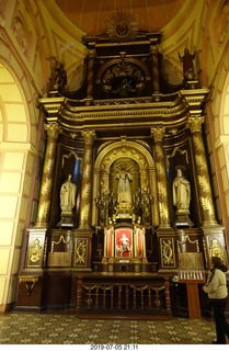 247 a0f. Peru - Lima tour - beautiful church
