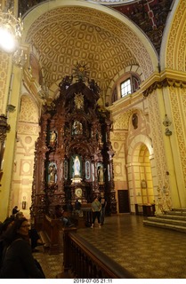 251 a0f. Peru - Lima tour - beautiful church